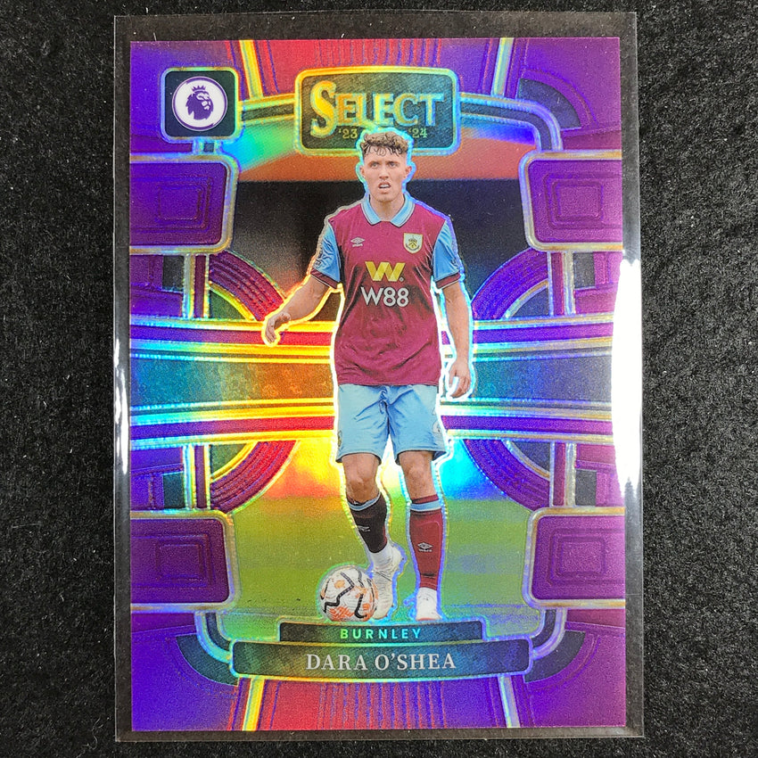 2023-24 Select EPL DARA O'SHEA Terrace Purple 70/149 #28