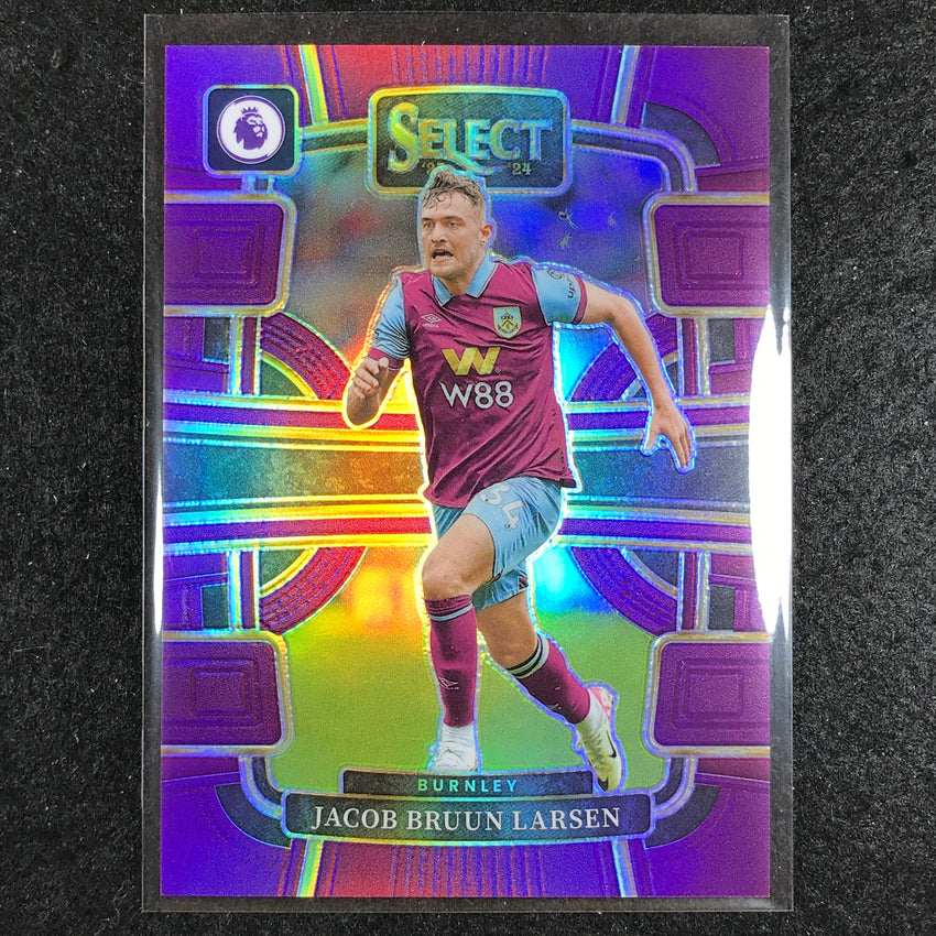 2023-24 Select EPL JACOB BRUUN LARSEN Terrace Purple 113/149 #30