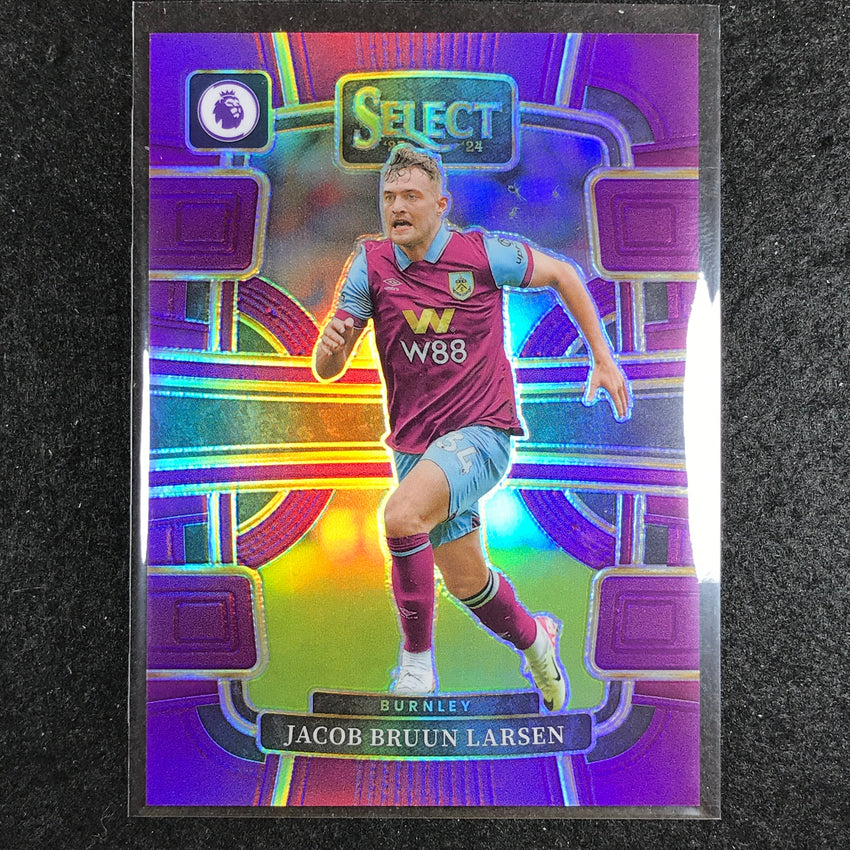 2023-24 Select EPL JACOB BRUUN LARSEN Terrace Purple 123/149 #30