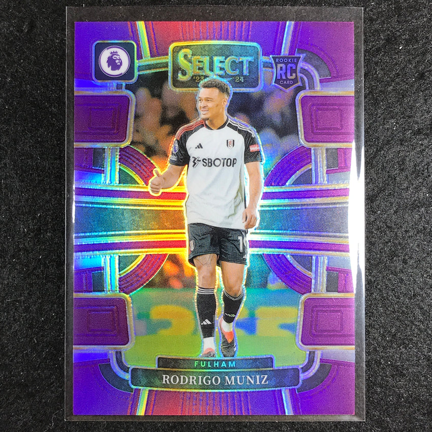 2023-24 Select EPL RODRIGO MUNIZ Terrace Rookie Purple 94/149 #46