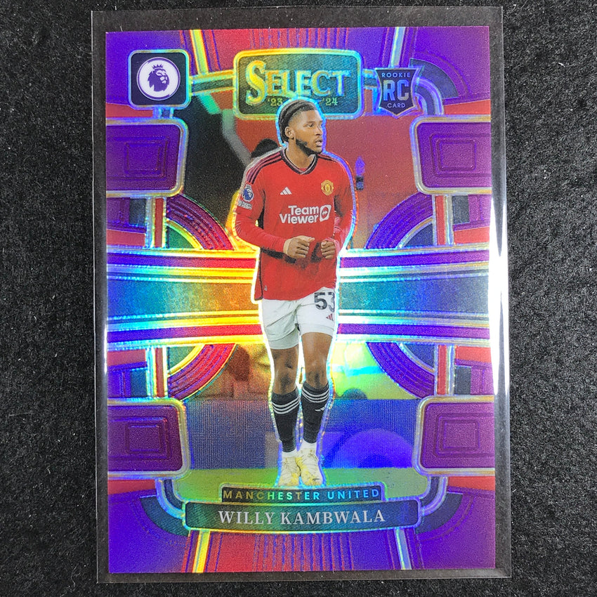 2023-24 Select EPL WILLY KAMBWALA Terrace Rookie Purple 83/149 #69