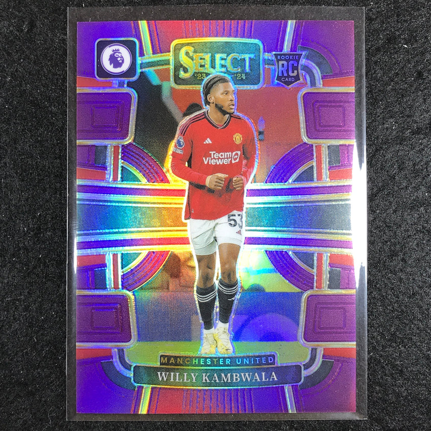 2023-24 Select EPL WILLY KAMBWALA Terrace Rookie Purple 131/149 #69