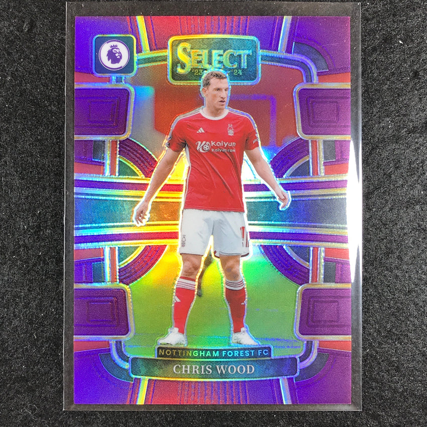 2023-24 Select EPL CHRIS WOOD Terrace Purple 4/149 #76