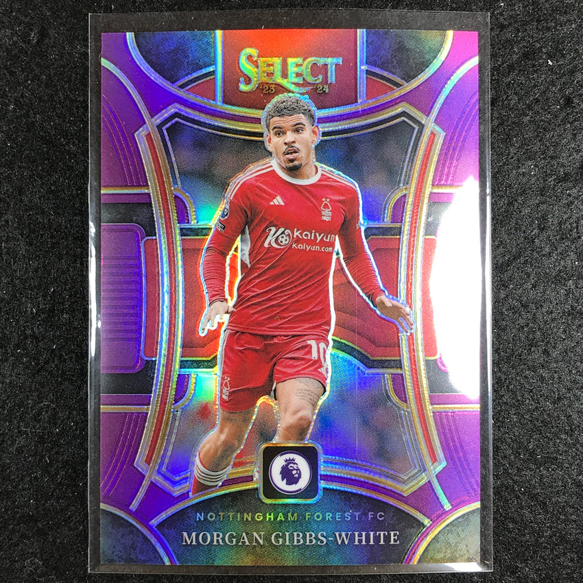 2023-24 Select EPL MORGAN GIBBS-WHITE Mezzanine Purple 144/149 #176