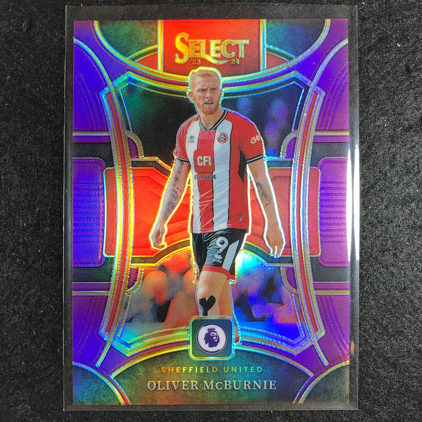 2023-24 Select EPL OLIVER MCBURNIE Mezzanine Purple 77/149 #184