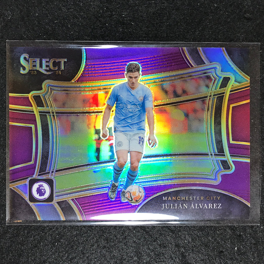 2023-24 Select EPL JULIAN ALVAREZ Field Level Purple 113/149 #243