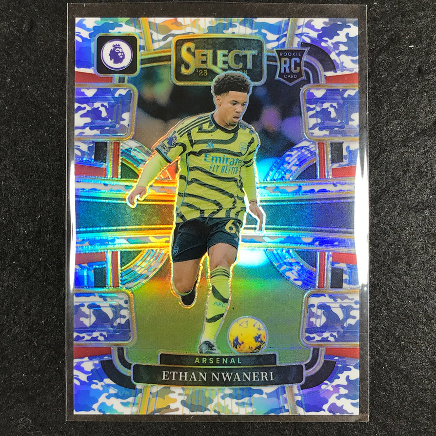 2023-24 Select EPL ETHAN NWANERI Terrace Rookie Winter Camo 48/110 #9