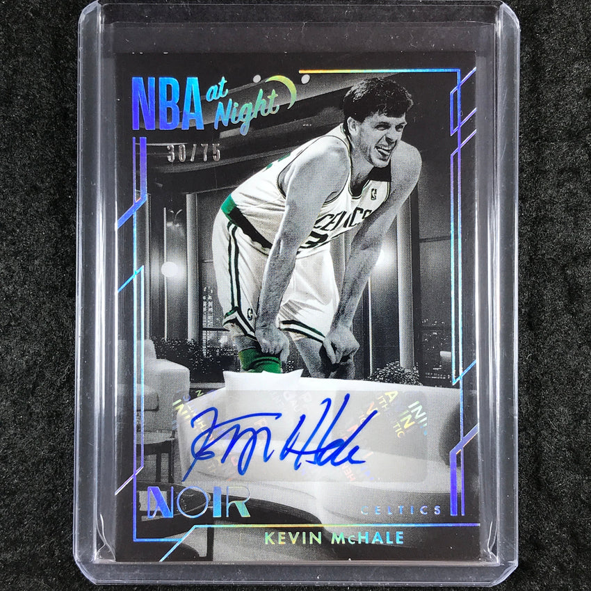 2024-25 Noir KEVIN MCHALE NBA At Night Signatures Auto 30/75