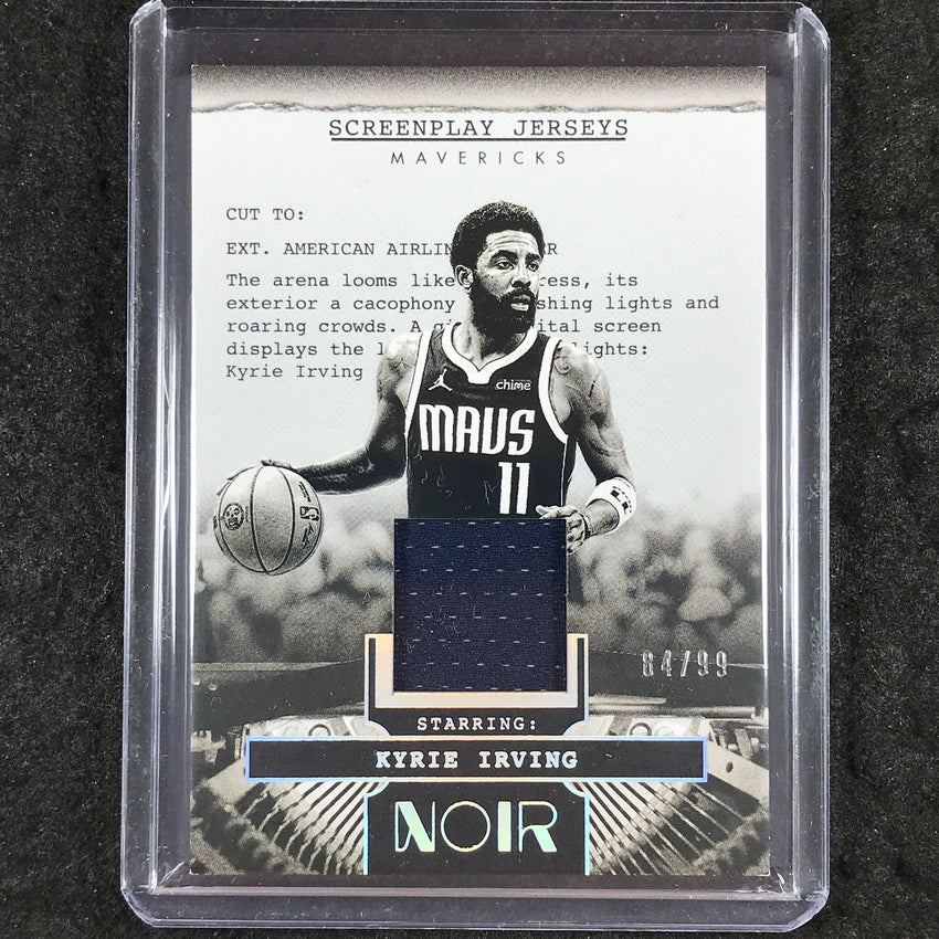 2024-25 Noir KYRIE IRVING Screenplay Jerseys Relic 84/99