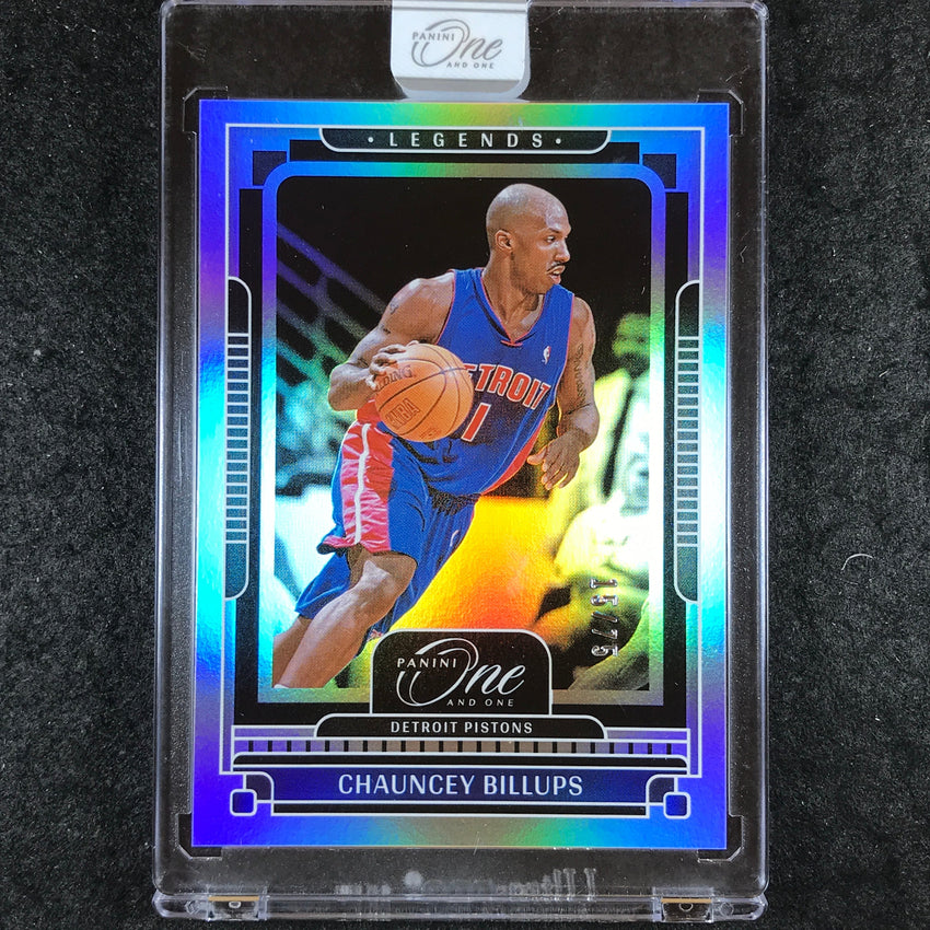 2024-25 One and One CHAUNCEY BILLUPS Legends Base Silver 15/75 #176