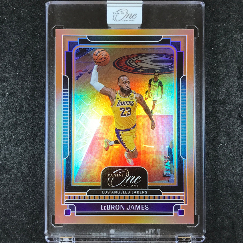 2024-25 One and One LEBRON JAMES Base Orange 35/49 #4