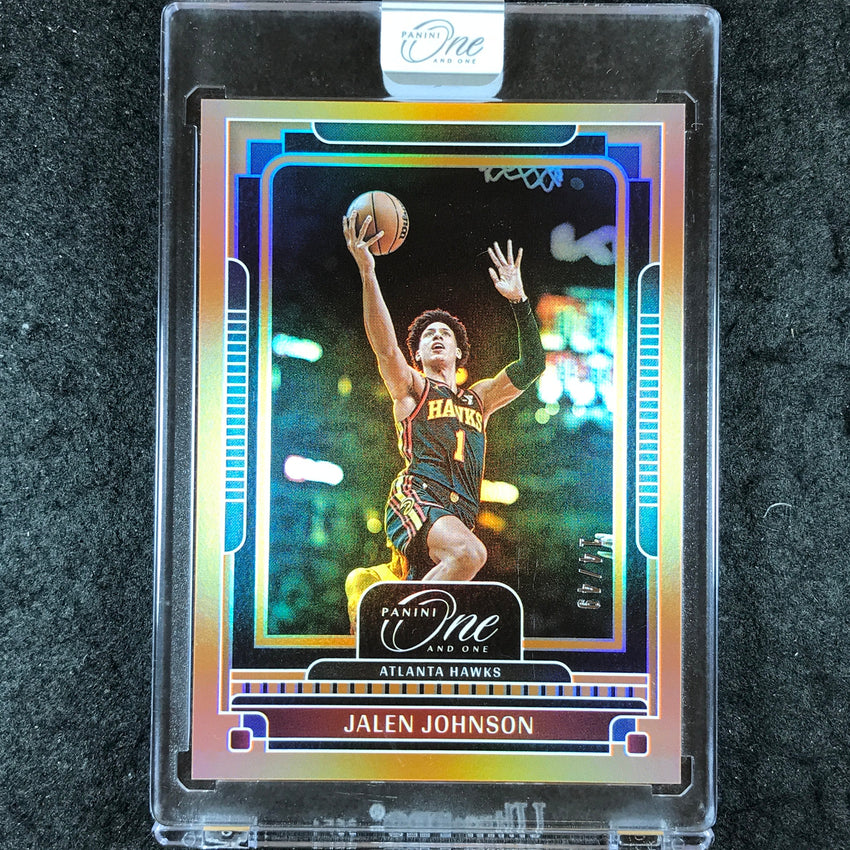 2024-25 One and One JALEN JOHNSON Base Orange 14/49 #61