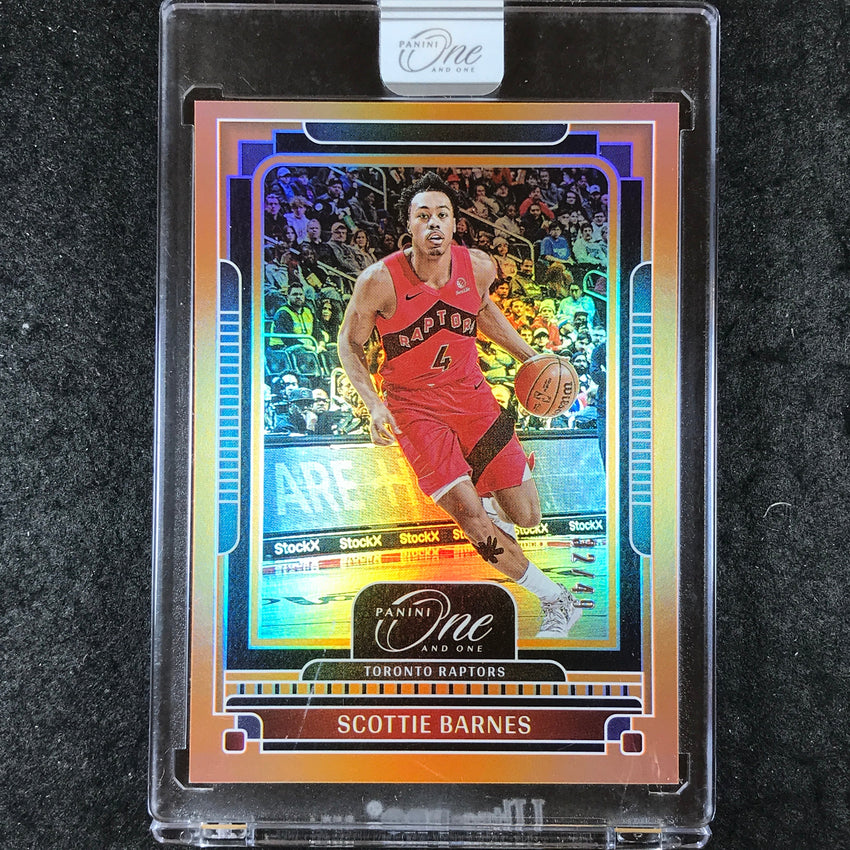 2024-25 One and One SCOTTIE BARNES Base Orange 32/49 #77