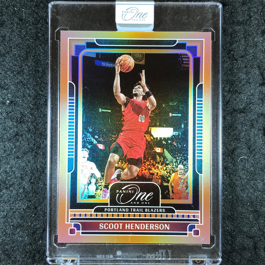 2024-25 One and One SCOOT HENDERSON Base Orange 14/49 #87