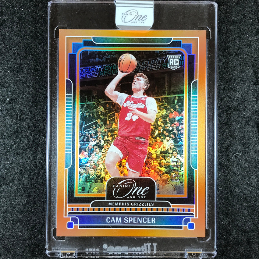2024-25 One and One CAM SPENCER Rookie Base Orange 18/49 #148