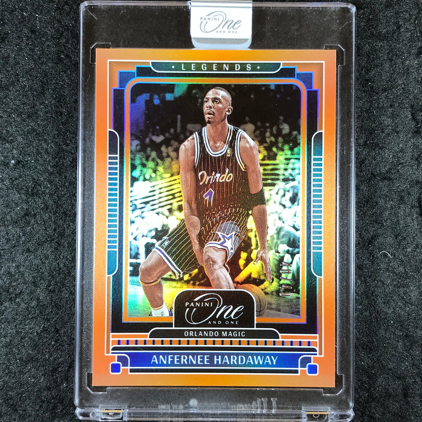 2024-25 One and One ANFERNEE HARDAWAY Legends Base Orange 40/49 #172