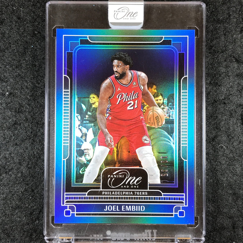 2024-25 One and One JOEL EMBIID Base Blue 19/35 #68