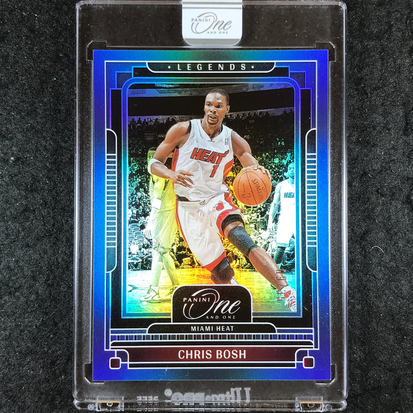 2024-25 One and One CHRIS BOSH Legends Base Blue 9/35 #171