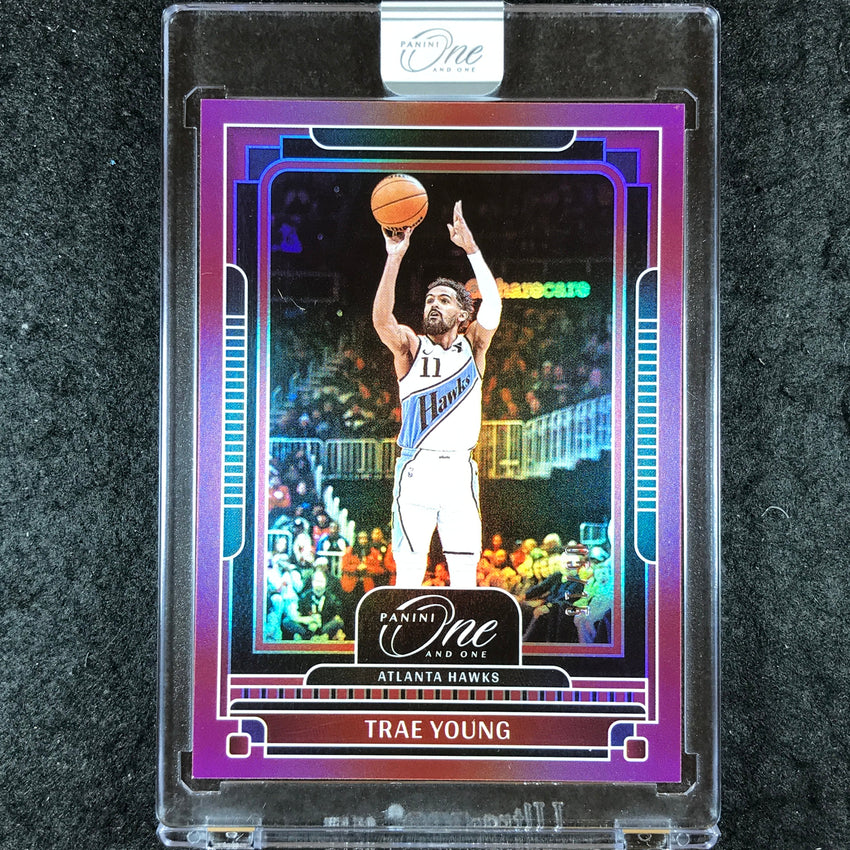 2024-25 One and One TRAE YOUNG Base Red 5/15 #29