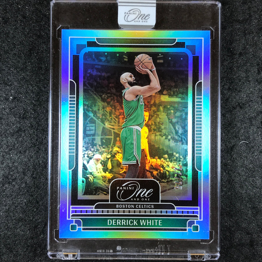 2024-25 One and One DERRICK WHITE Base Silver 27/75 #43
