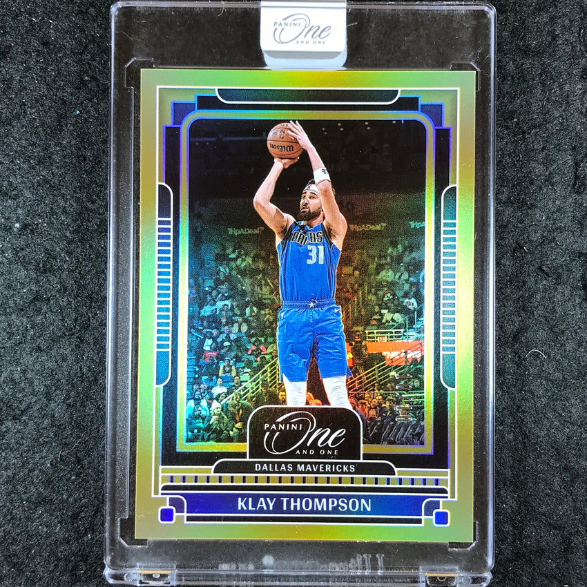 2024-25 One and One KLAY THOMPSON Base Gold 10/10 #6