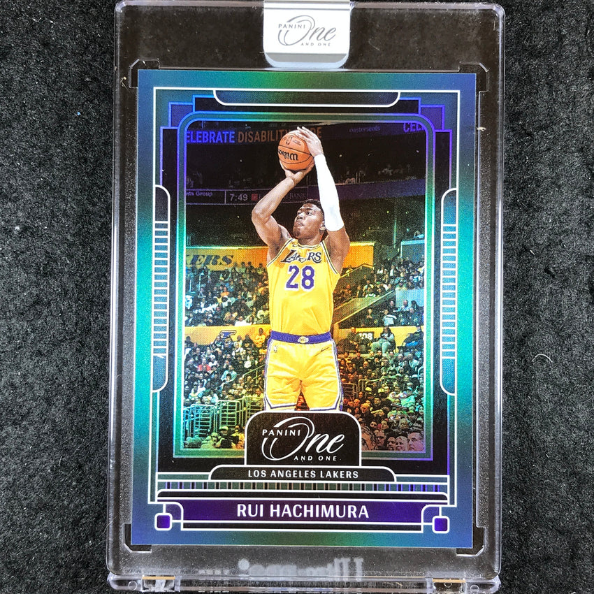2024-25 One and One RUI HACHIMURA Base Green 3/5 #80