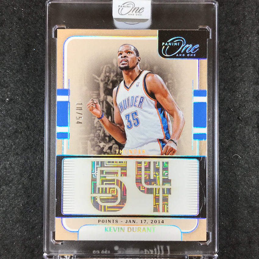 2024-25 One and One KEVIN DURANT One and One Stats 10/54 #14