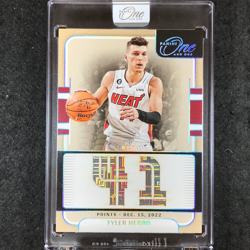 2024-25 One and One TYLER HERRO One and One Stats 25/41 #20