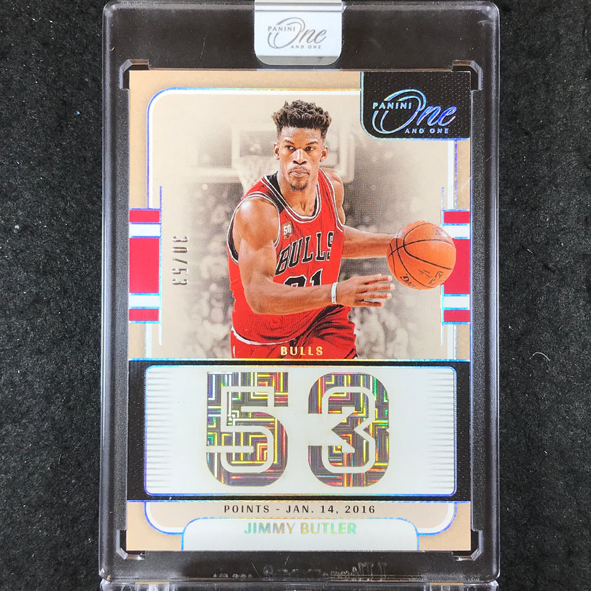 2024-25 One and One JIMMY BUTLER One and One Stats 30/53 #41
