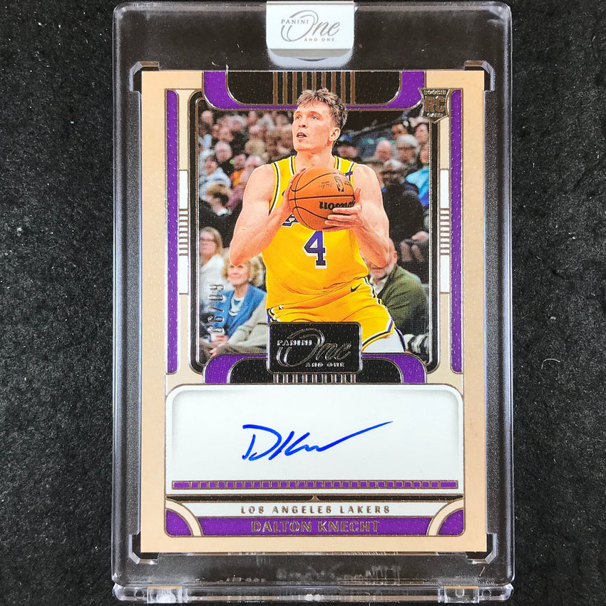 2024-25 One and One DALTON KNECHT Rookie Autographs 60/99