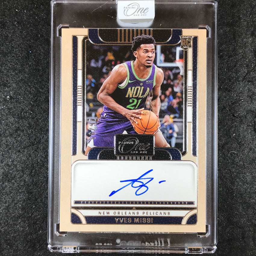 2024-25 One and One YVES MISSI Rookie Autographs 26/99