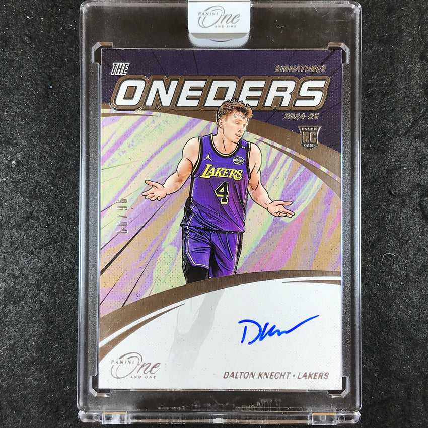 2024-25 One and One DALTON KNECHT The Oneders Signatures Rookie Auto 96/99