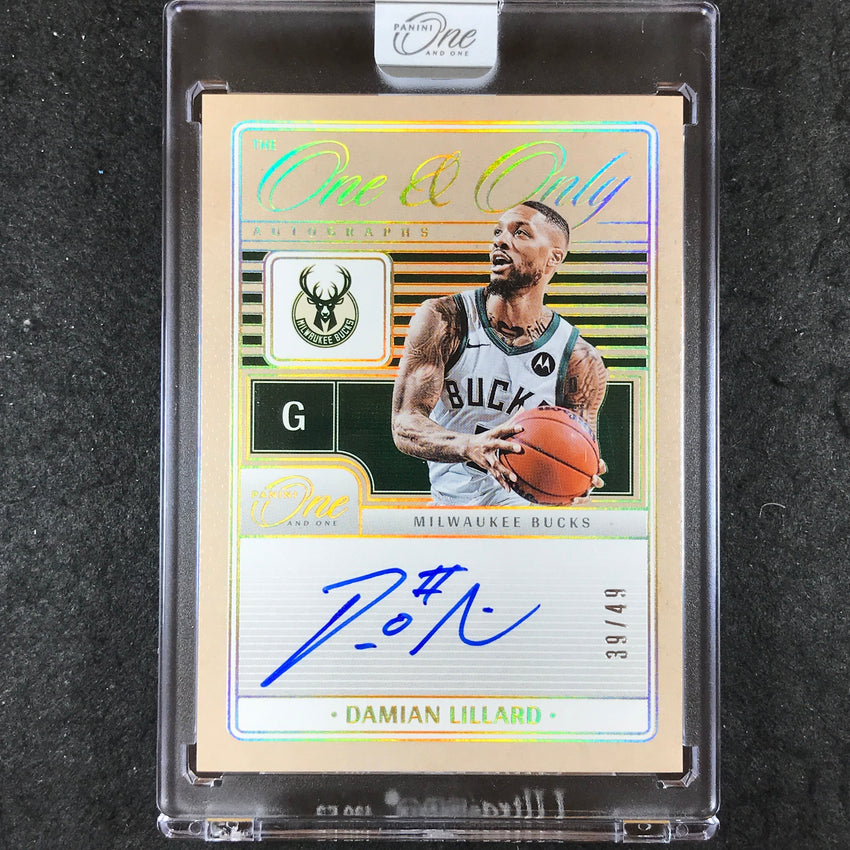 2024-25 One and One DAMIAN LILLARD The One and Only Auto 39/49