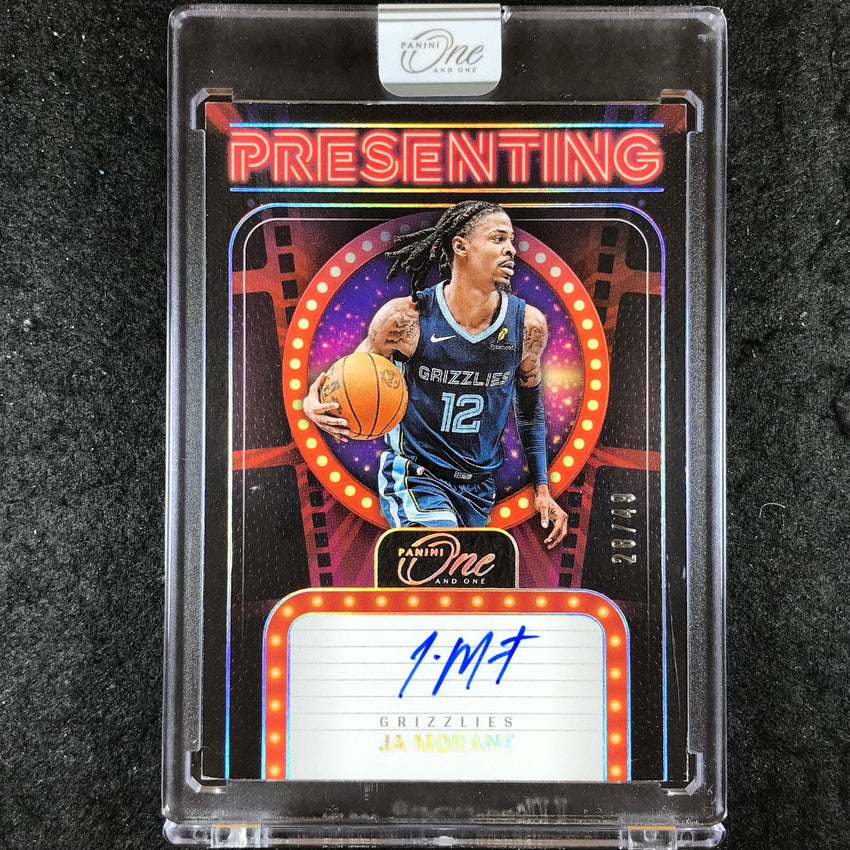 2024-25 One and One JA MORANT Presenting Auto 28/49