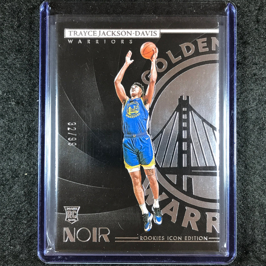 2023-24 Noir TRAYCE JACKSON-DAVIS Rookie Icon Edition Base 32/99 #192