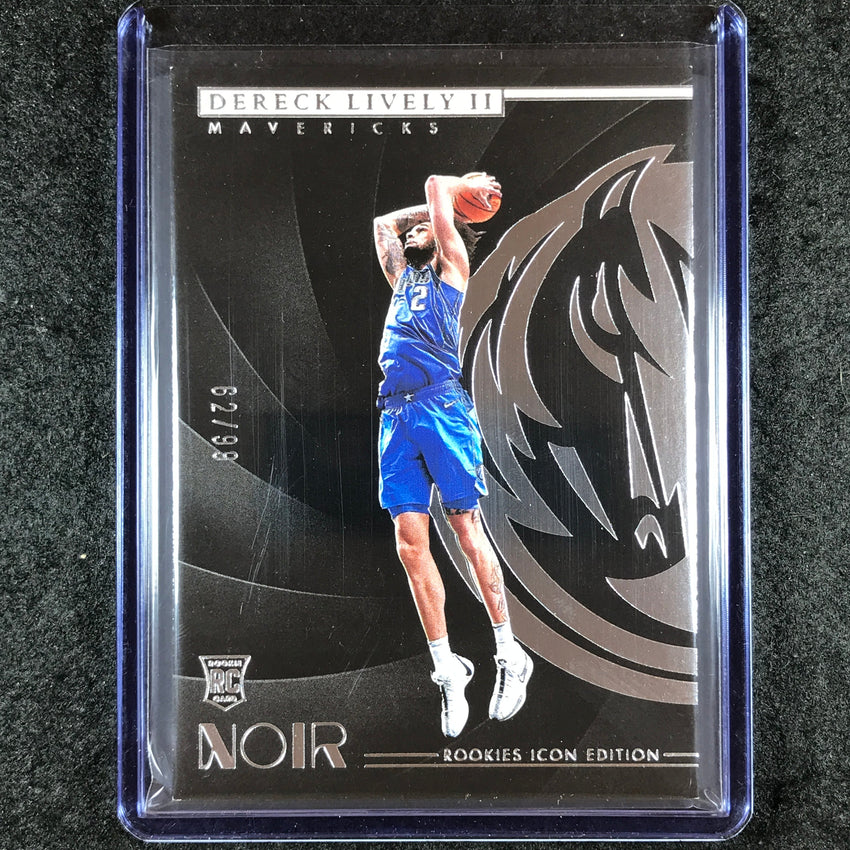 2023-24 Noir DERECK LIVELY II Rookie Icon Edition Base 62/99 #200