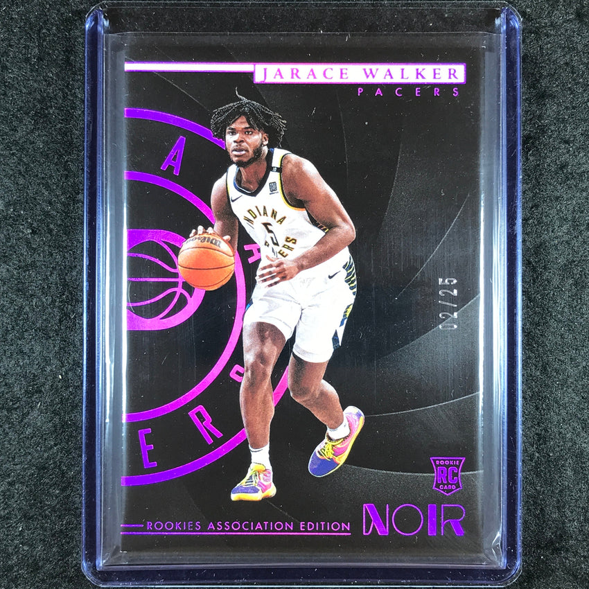2023-24 Noir JARACE WALKER Rookie Association Edition Red 2/25 #152