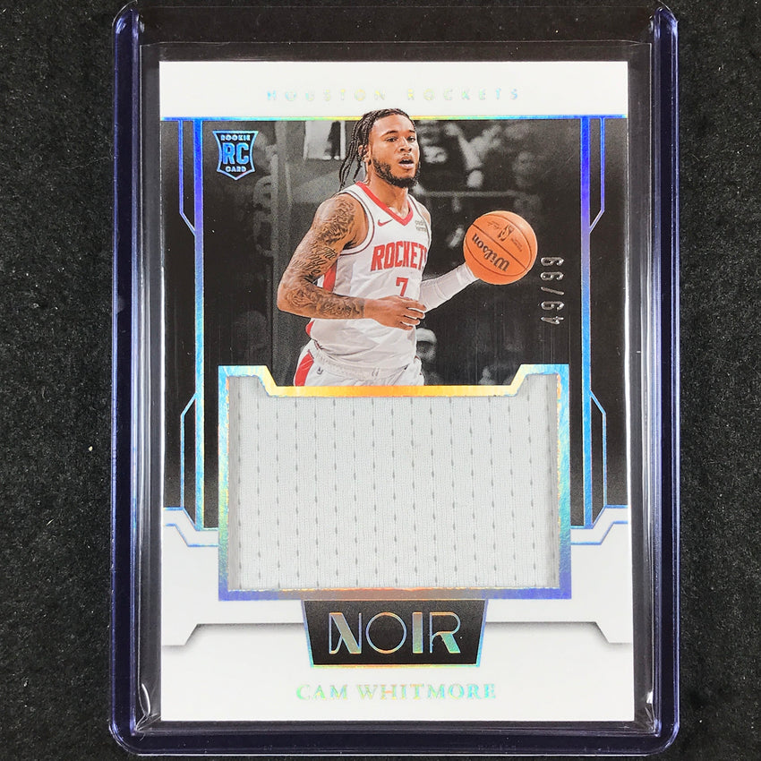 2023-24 Noir CAM WHITMORE Jumbo Material Rookie Jersey Relic 49/99