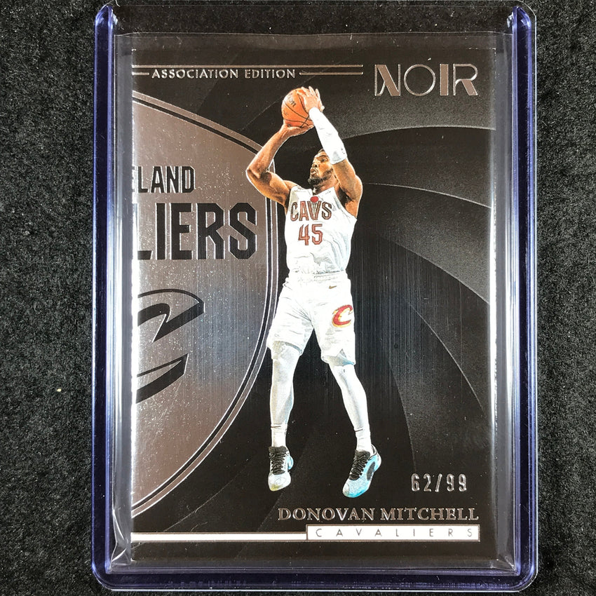 2023-24 Noir DONOVAN MITCHELL Association Edition Base 62/99 #48