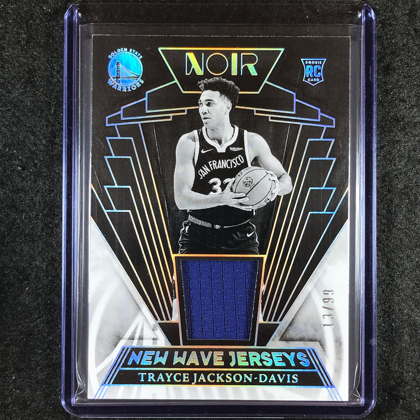 2023-24 Noir TRAYCE JACKSON-DAVIS New Wave Jerseys Rookie Relic 13/99