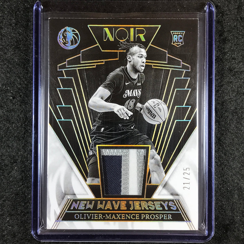 2023-24 Noir OLIVIER-MAXENCE PROSPER New Wave Jerseys Rookie Patch Prime 21/25