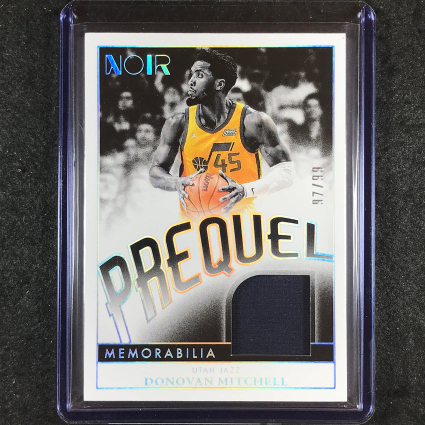 2023-24 Noir DONOVAN MITCHELL Prequel Memorabilia Jersey Relic 97/99