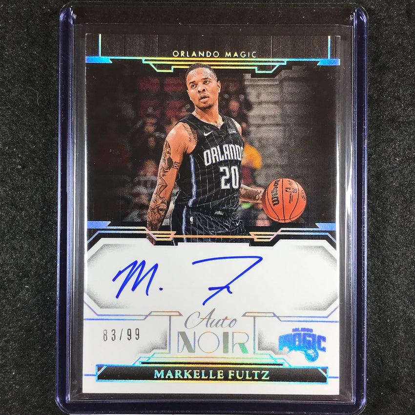 2023-24 Noir MARKELLE FULTZ Auto Noir Color Holo Silver 83/99