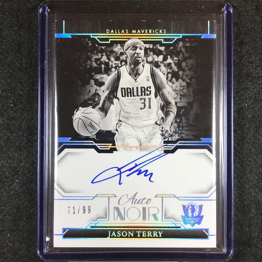 2023-24 Noir JASON TERRY Auto Noir Black and White Holo Silver 71/99
