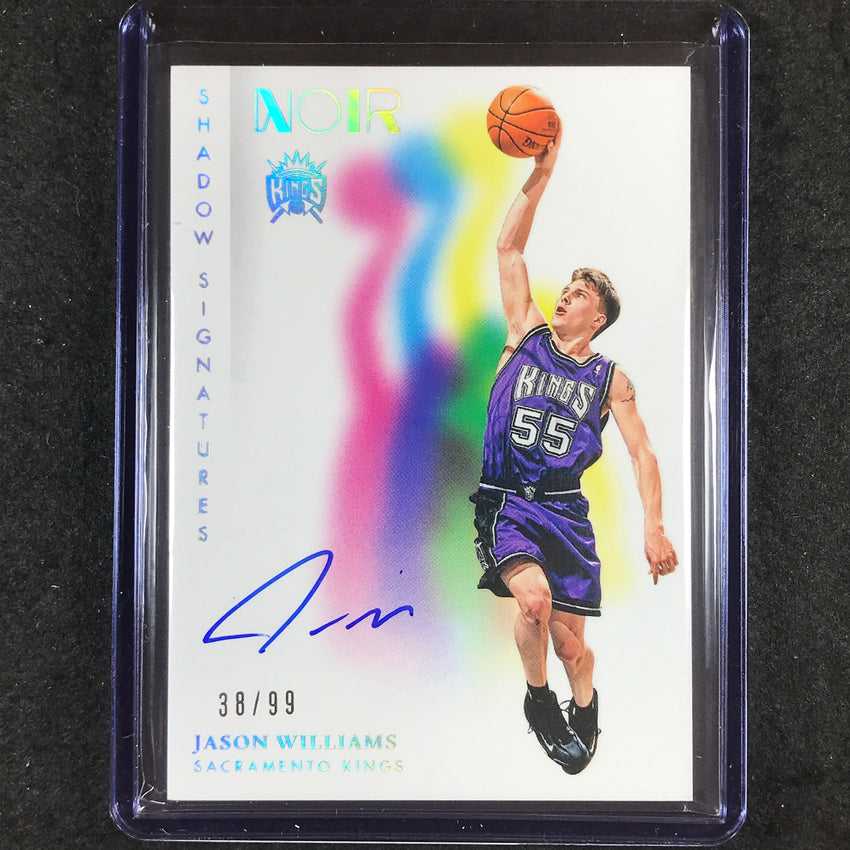 2023-24 Noir JASON WILLIAMS Shadow Signatures Auto Holo Silver 38/99