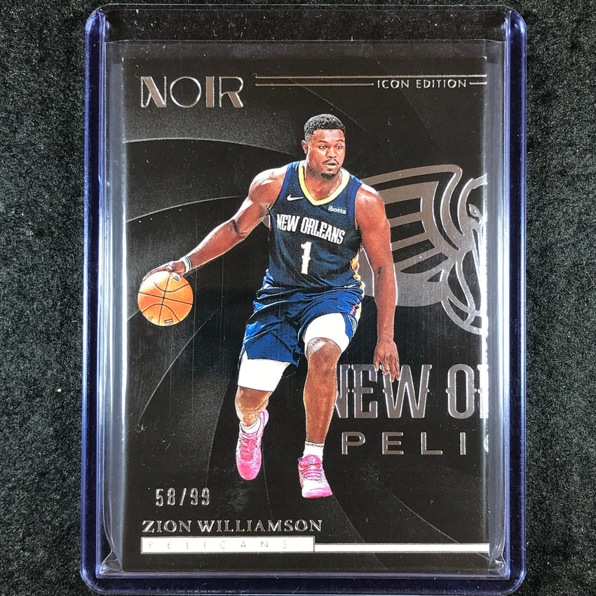 2023-24 Noir ZION WILLIAMSON Icon Edition Base 58/99 #94