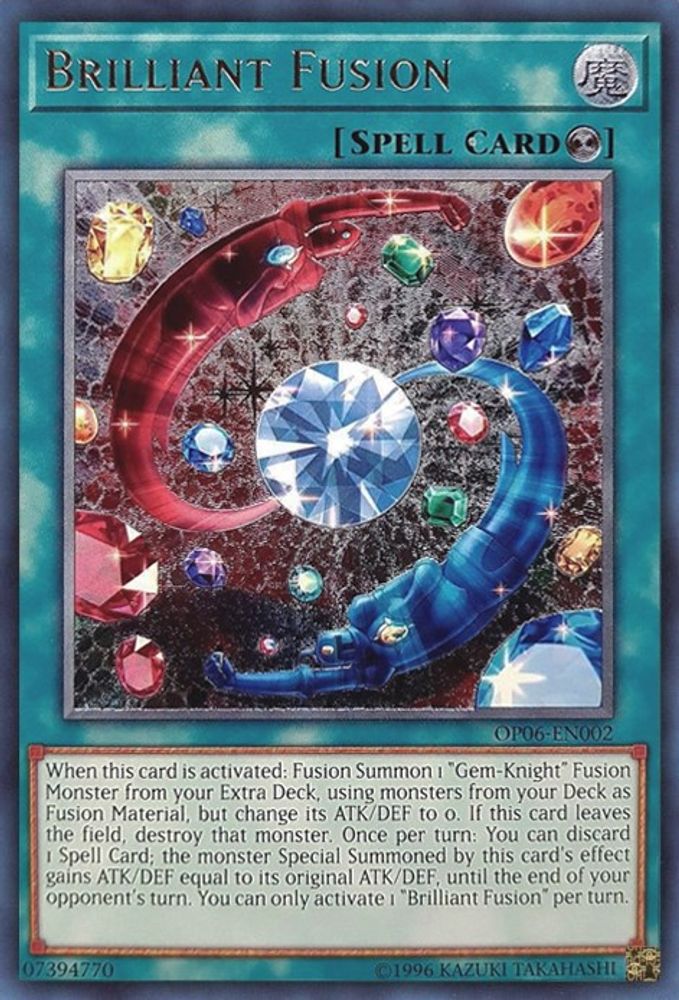 Brilliant Fusion (UTR) - (OP06-EN002) - Ultimate Rare  Unlimited