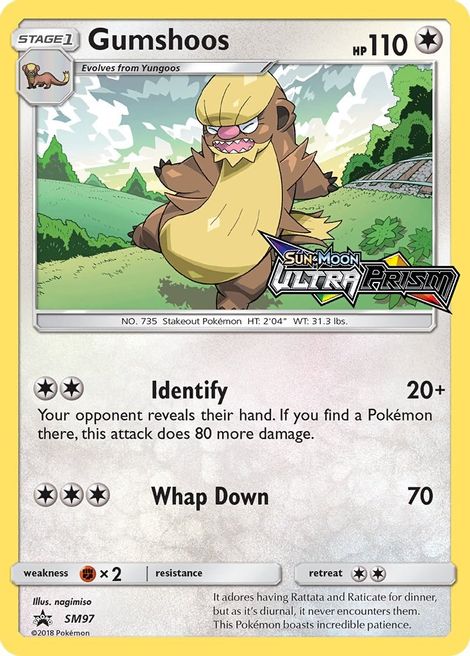 Gumshoos - Sm97 - Holo Pre-release Promo