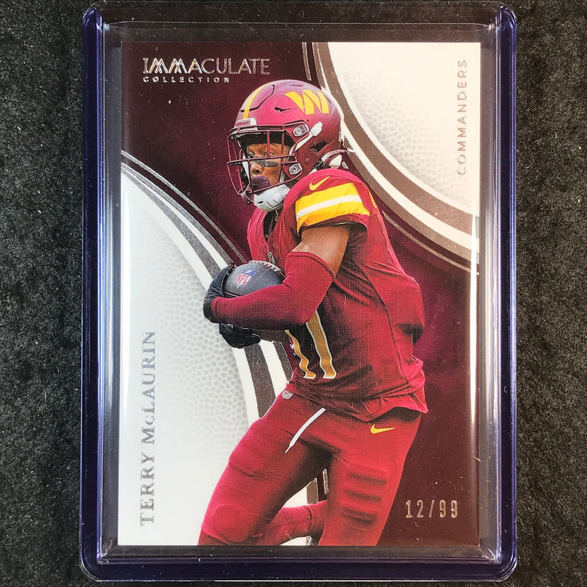 2025 Immaculate Football TERRY MCLAURIN Base 12/99 #30
