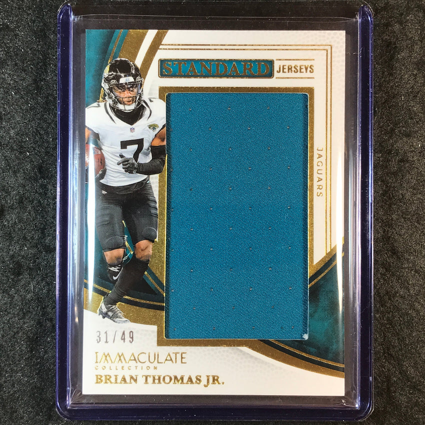 2025 Immaculate Football BRIAN THOMAS JR. Standard Jersey Relic 31/49